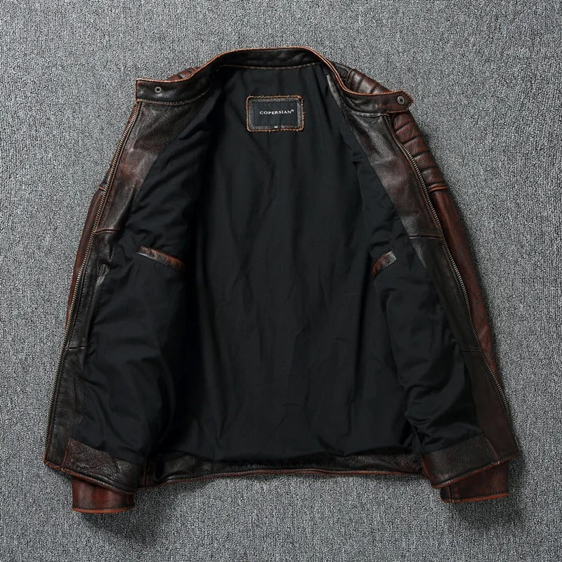 Helvano | Vintage Lederjacke für Herren