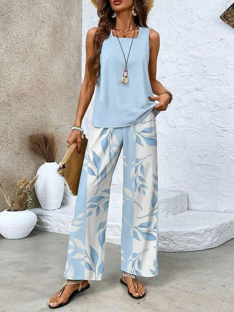 Helvano | Ärmelloses Sommer-Set für Damen