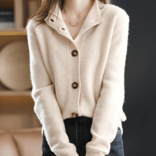 Helvano | Warme Strickjacke für Damen