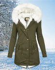 Helvano | Gefütterter Damen-Parka mit Kapuze
