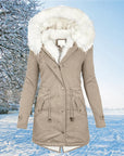 Helvano | Gefütterter Damen-Parka mit Kapuze