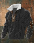 Helvano | Bedruckter Strickpullover für Herren