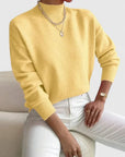 Helvano | Strickpullover mit Stehkragen für Damen