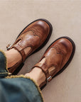 Helvano | Klassische Brogue-Schuhe für Damen