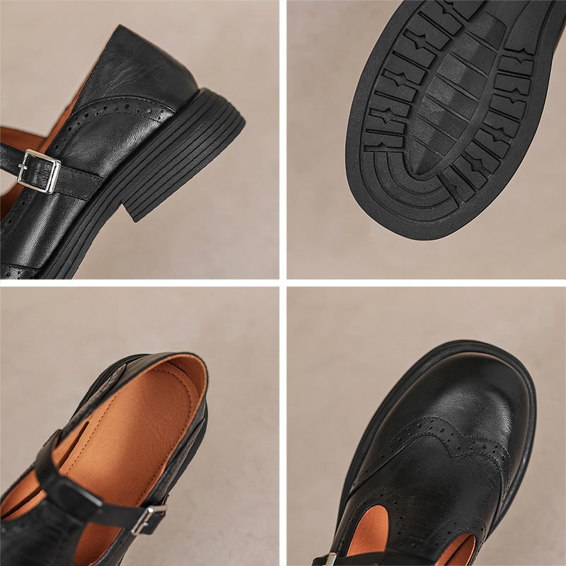 Helvano | Klassische Brogue-Schuhe für Damen