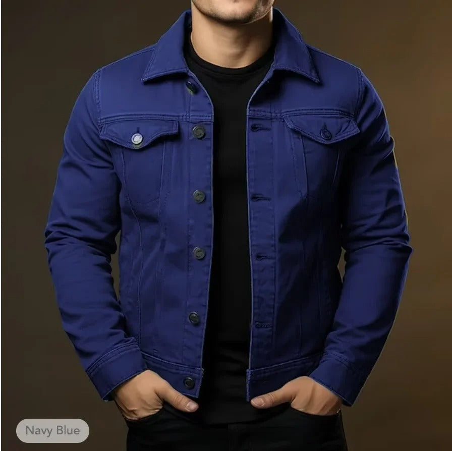 Helvano | Klassische Jeansjacke für Herren