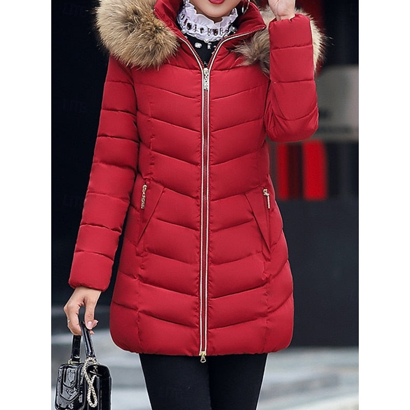 Helvano | Gesteppter Damen-Parka mit Kapuze