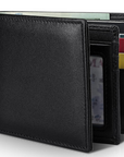 Helvano | Bifold-Portemonnaie aus Leder mit RFID-Schutz für Herren