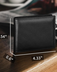 Helvano | Bifold-Portemonnaie aus Leder mit RFID-Schutz für Herren