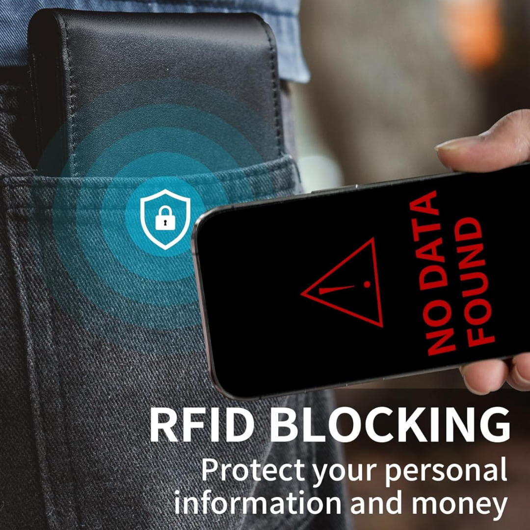 Helvano | Bifold-Portemonnaie aus Leder mit RFID-Schutz für Herren