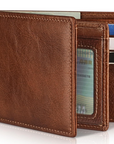 Helvano | Bifold-Portemonnaie aus Leder mit RFID-Schutz für Herren