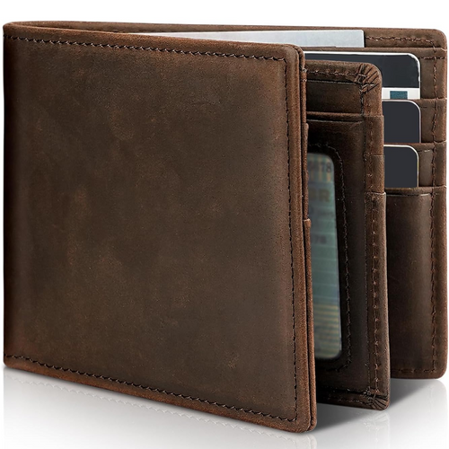 Helvano | Bifold-Portemonnaie aus Leder mit RFID-Schutz für Herren