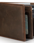 Helvano | Bifold-Portemonnaie aus Leder mit RFID-Schutz für Herren