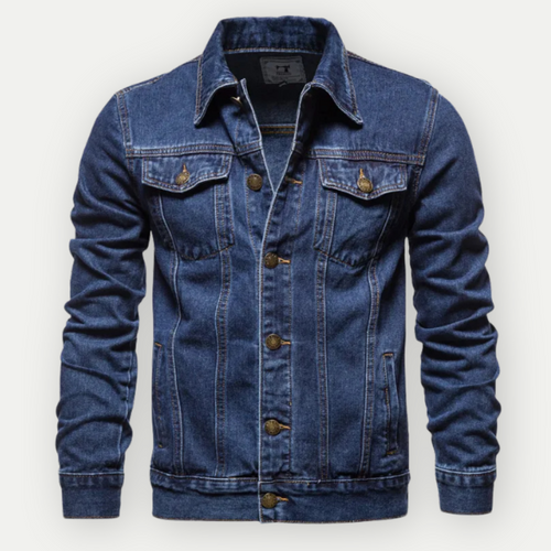 Helvano | Herren Denim-Jacke im klassischen Stil