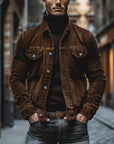 Helvano | Cord-Jacke im Retro-Look für Herren