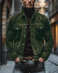 Helvano | Cord-Jacke im Retro-Look für Herren