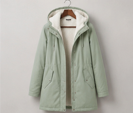 Helvano | Fleece-gefütterte Winterparka für Damen