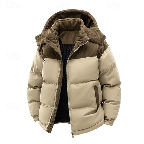 Helvano | Herren Steppjacke mit Kapuze