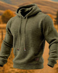 Helvano | Strukturierter Hoodie für Herren