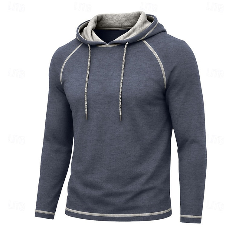 Helvano | Klassischer Kapuzenpullover mit Kordelzug für Herren