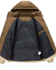 Helvano | Herren Steppjacke mit Kapuze
