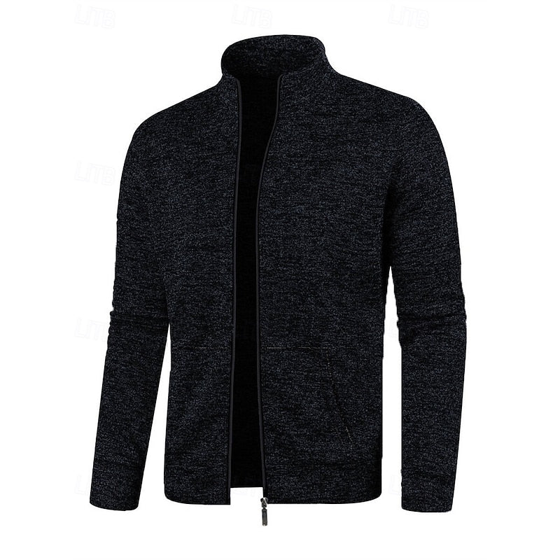 Helvano | Stehkragenjacke mit Reissverschluss für Herren