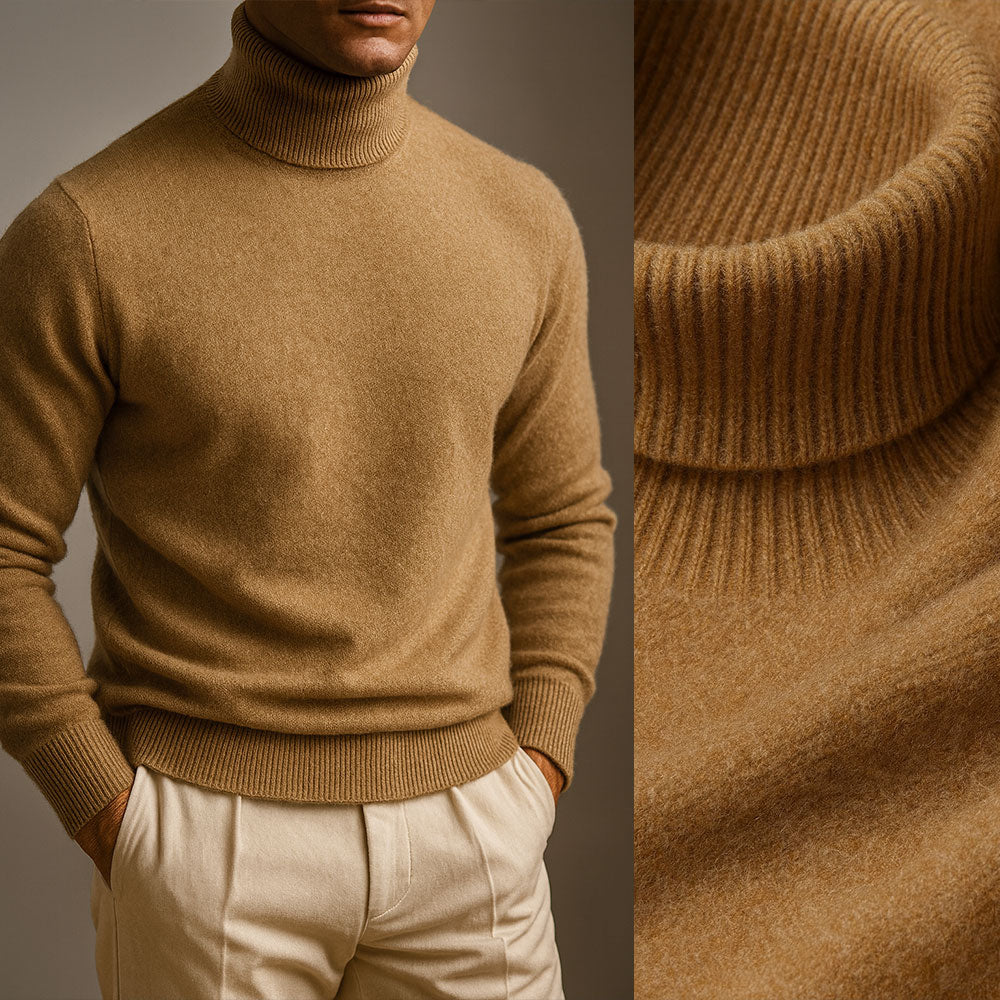 Helvano | Herren Pullover mit Stehkragen