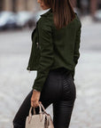 Helvano | Elegante Damenjacke in Lederoptik