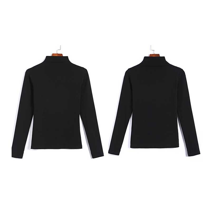 Helvano | Damen Rollkragenshirt mit Fleecefutter