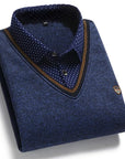 Helvano | Herren Strickpullover mit Stehkragen