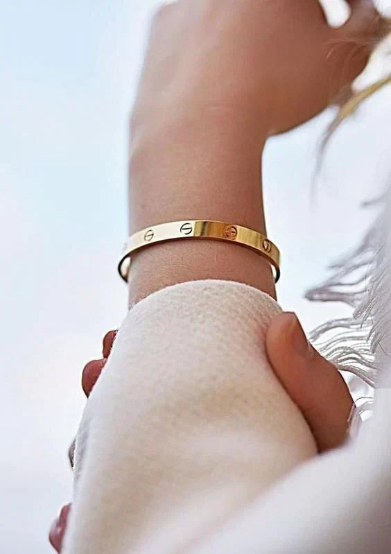 Helvano | Vergoldetes Edelstahl-Armband für Damen