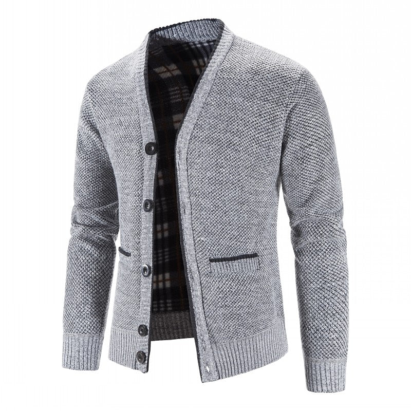 Helvano | Strickjacke mit V-Ausschnitt für Herren