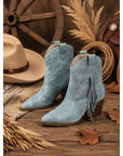 Helvano | Western-Stiefeletten mit Fransen für Damen