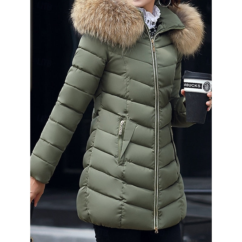 Helvano | Gesteppter Damen-Parka mit Kapuze