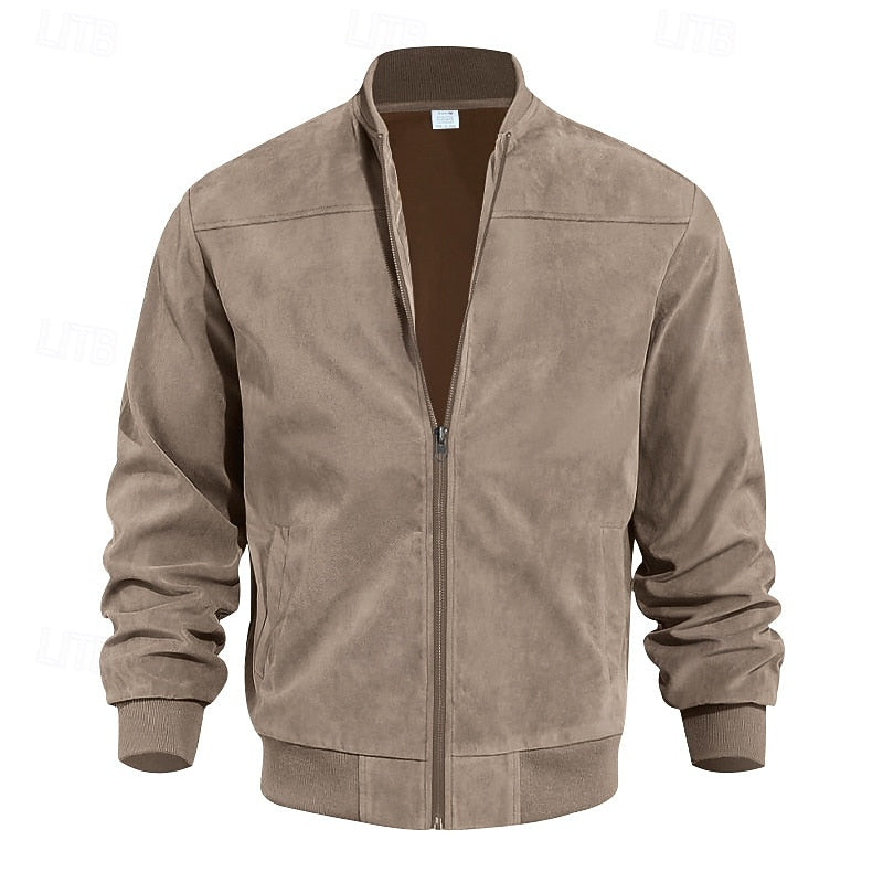 Helvano | Herren-Stehkragenjacke mit Reissverschluss