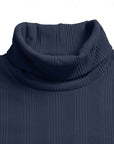 Helvano | Strukturierter Rollkragenpullover für Herren