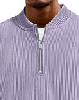 Helvano | Gerippter Troyer Pullover für Herren