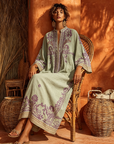 Helvano | Fliessendes Sommerkleid mit Stickerei für Damen