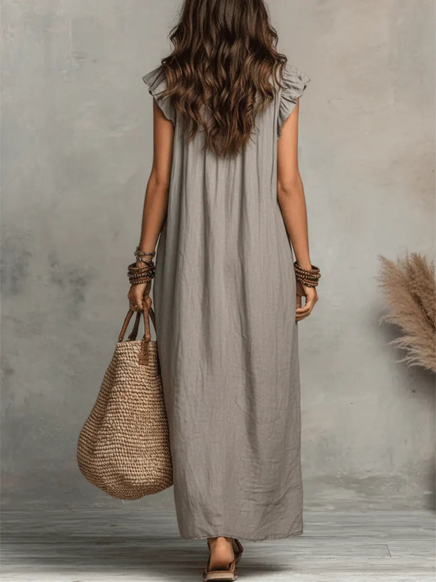 Helvano | Fliessendes Boho-Kleid für Damen