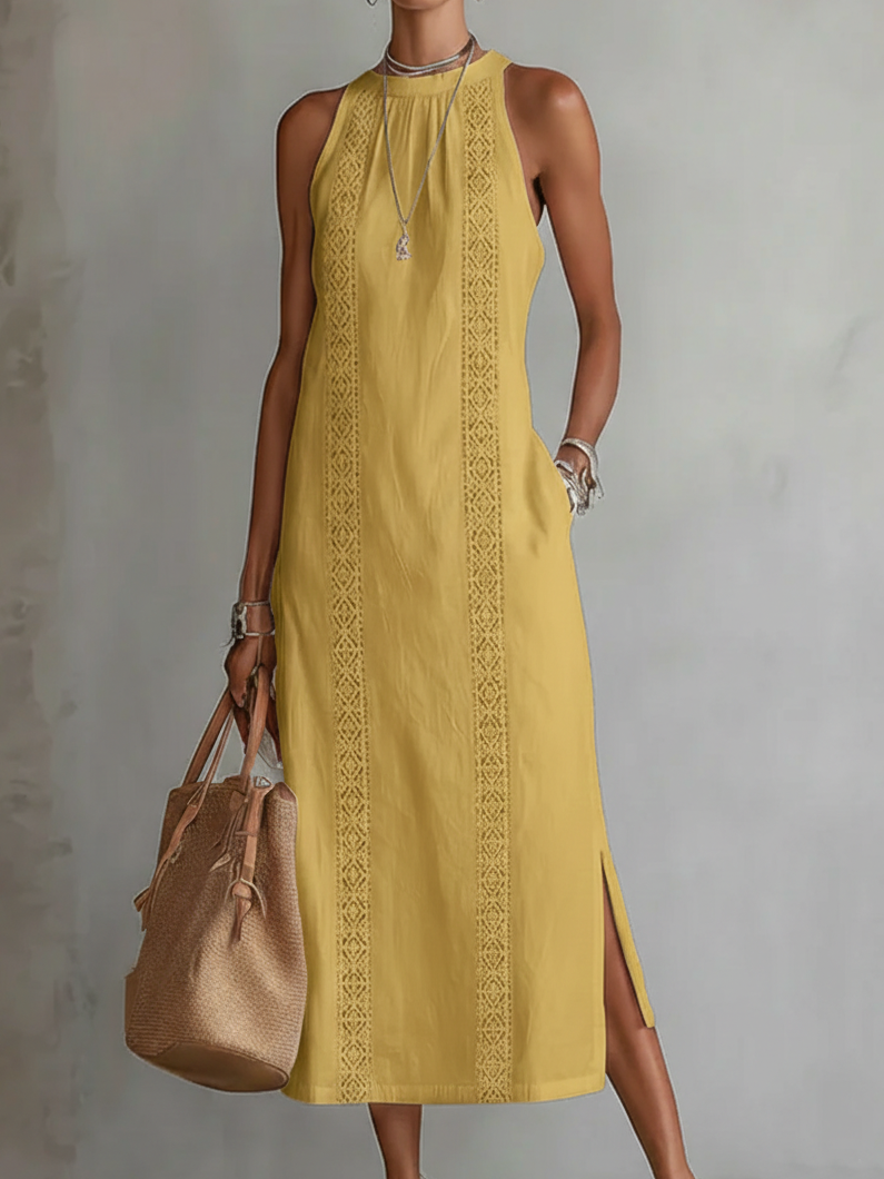 Helvano | Ärmelloses Midikleid für Damen