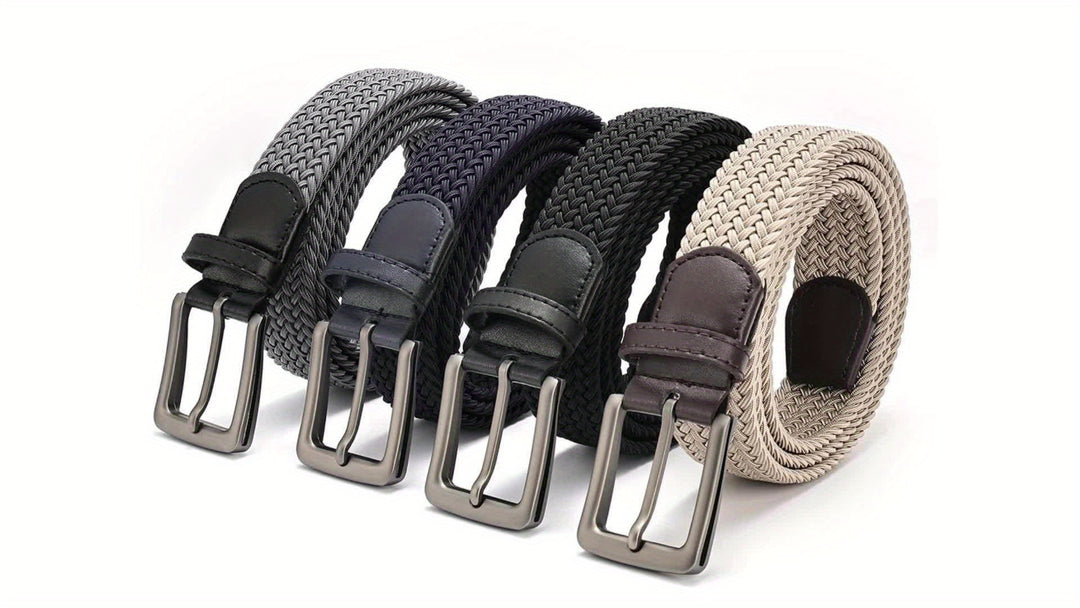 Helvano | Geflochtener Stretch-Gürtel für Herren