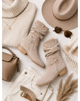 Helvano | Slouchy-Stiefeletten mit Schnalle für Damen