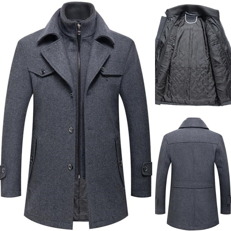 Helvano | Eleganter Mantel für Herren