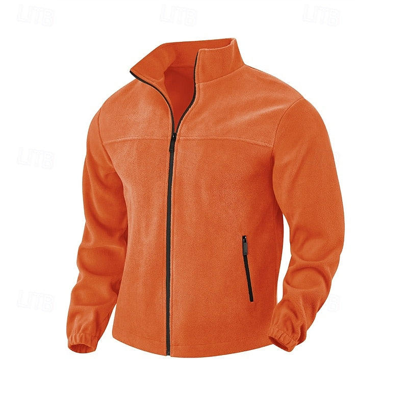 Helvano | Herrenjacke mit Stehkragen und Reissverschluss