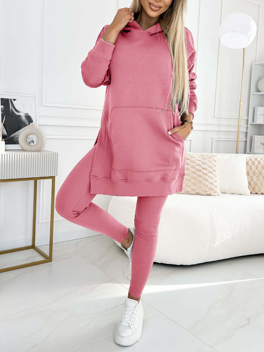 Helvano | Damen Hoodie &amp; Leggings Set 2-teilig