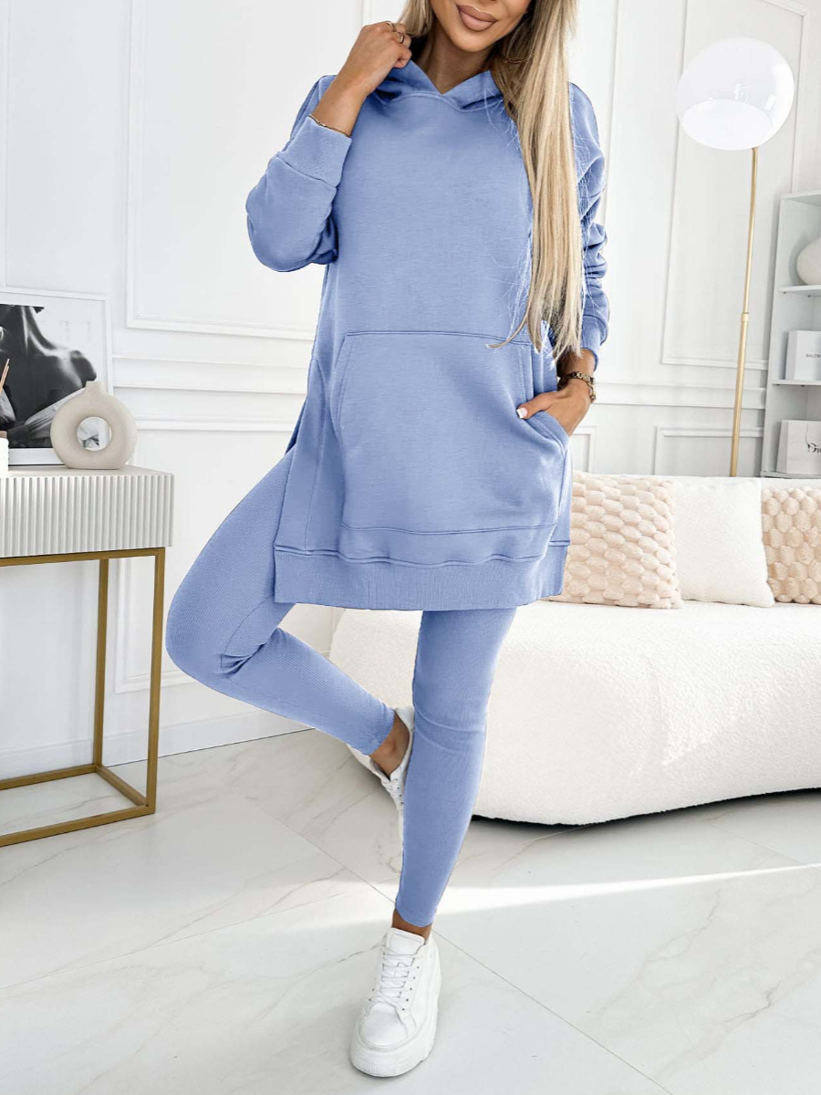 Helvano | Damen Hoodie &amp; Leggings Set 2-teilig