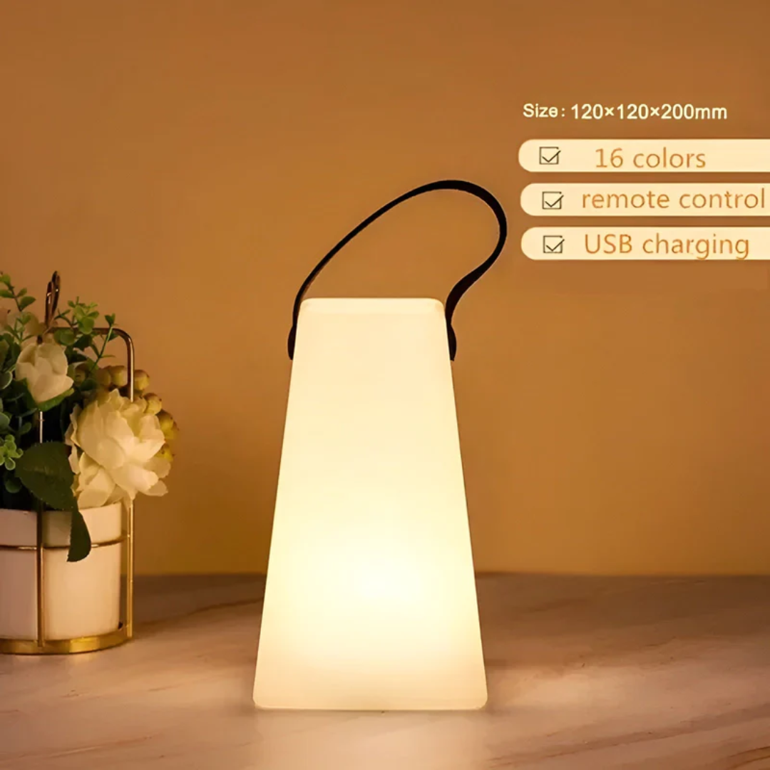 Helvano | Kabellose Tischlampe für draussen