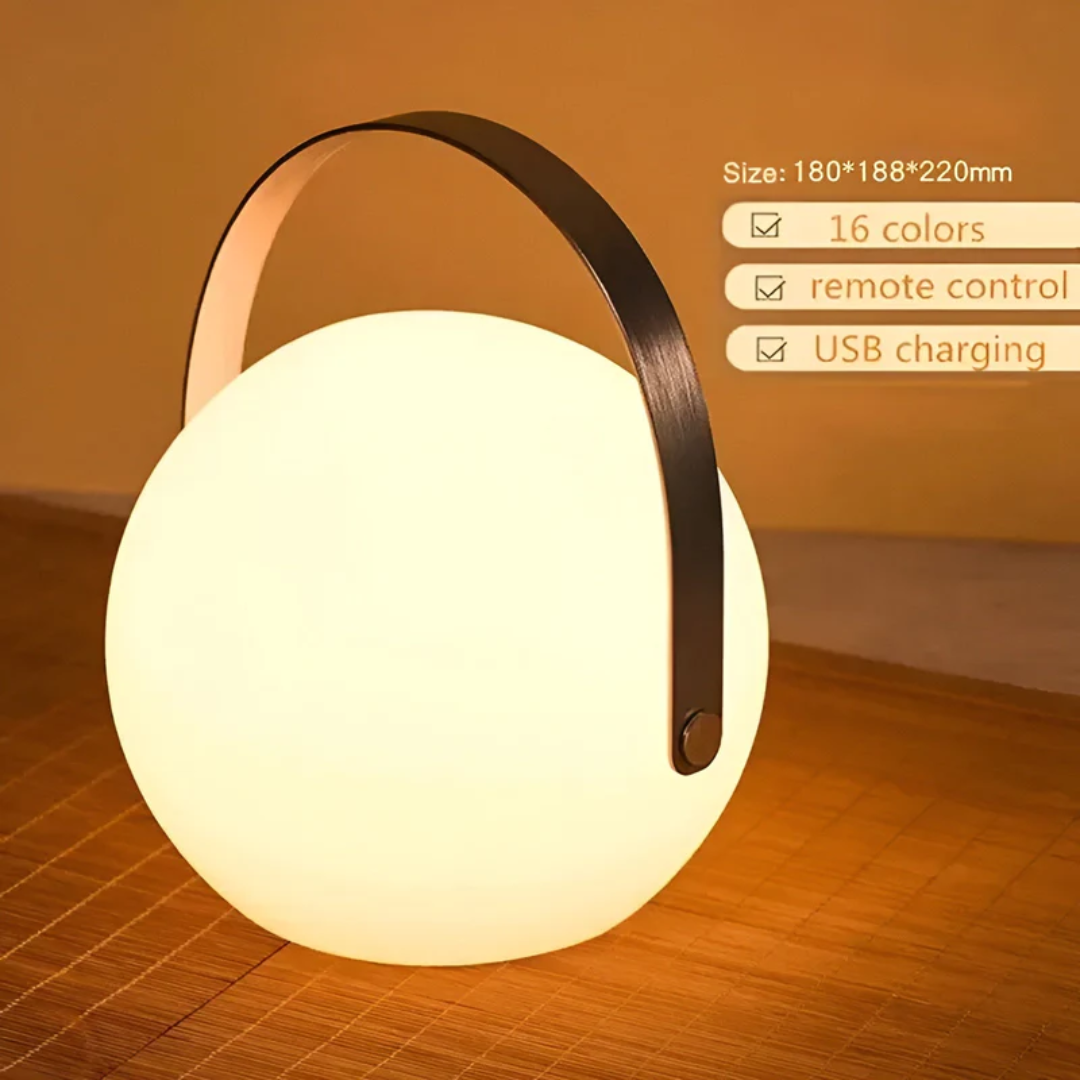 Helvano | Kabellose Tischlampe für draussen