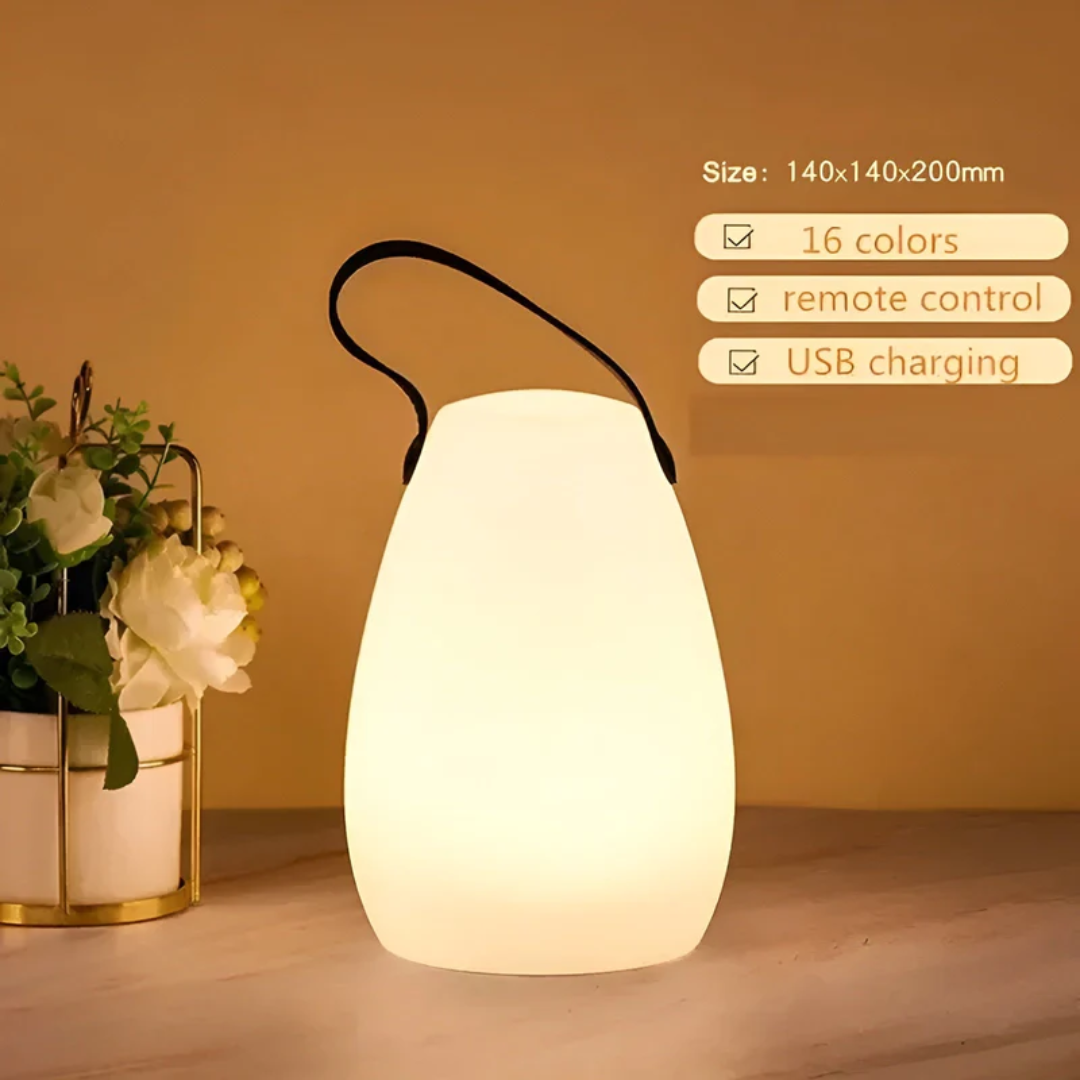 Helvano | Kabellose Tischlampe für draussen