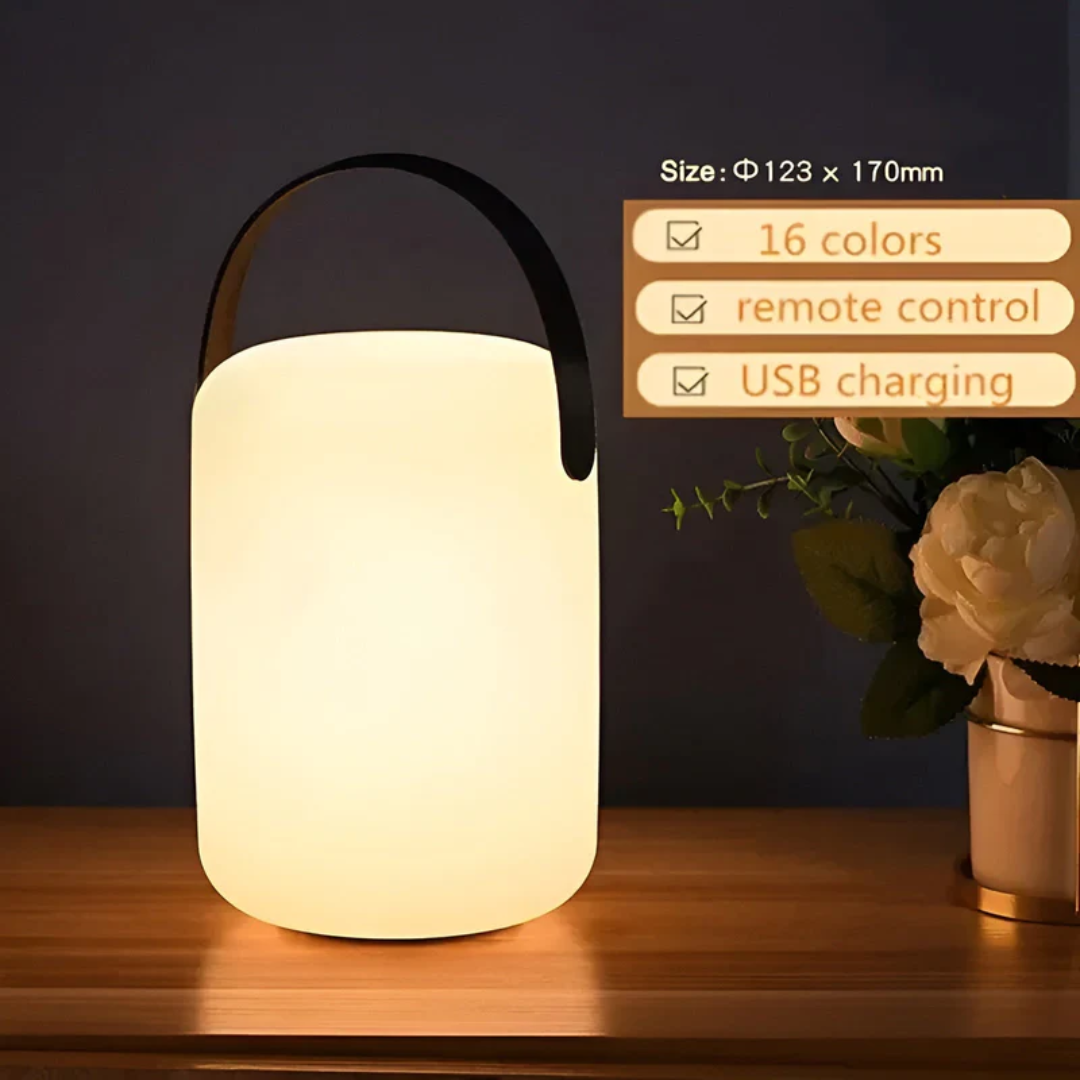 Helvano | Kabellose Tischlampe für draussen